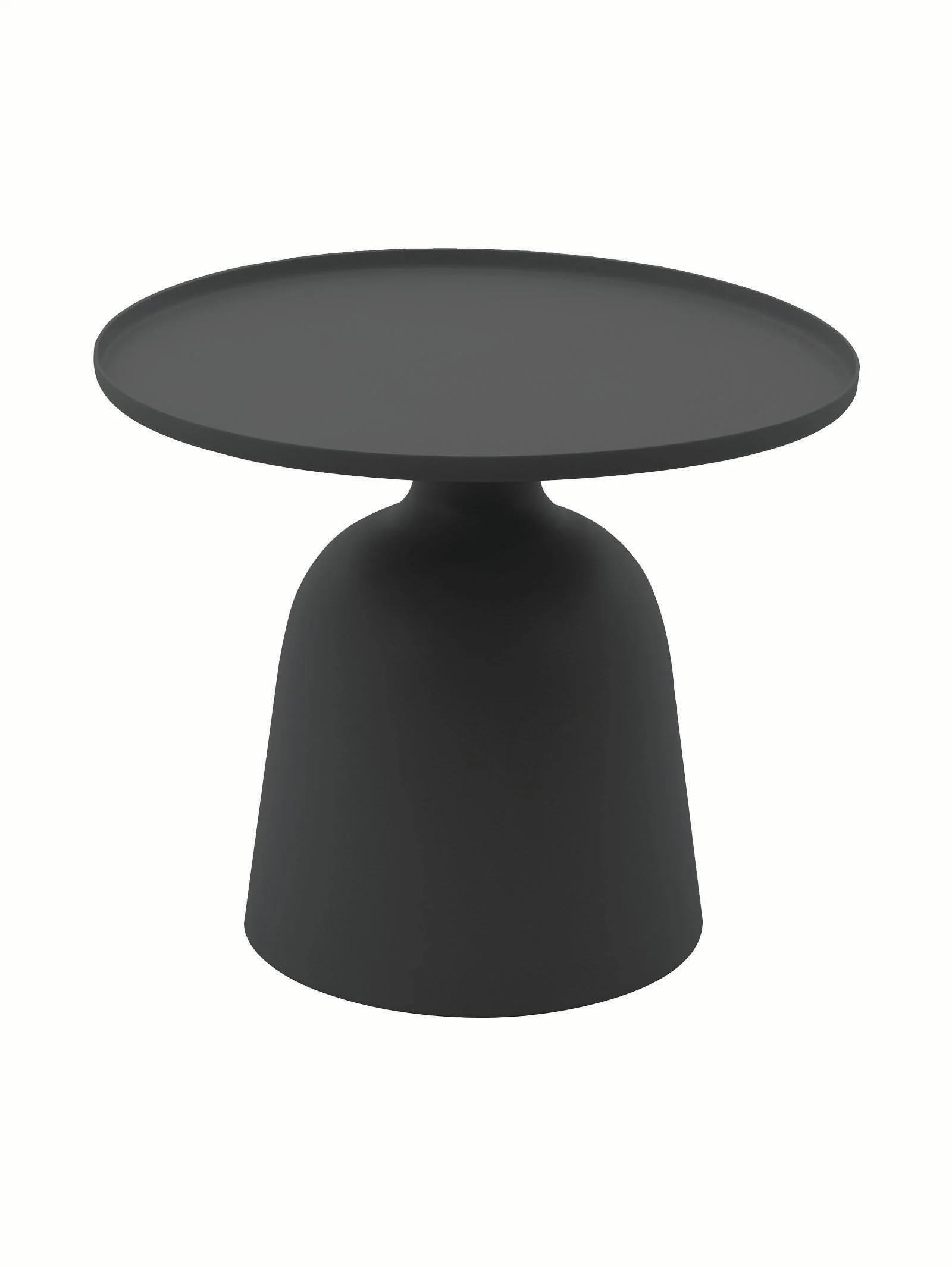 Contemporary Aluminium Side Table with Weather-Resistant for Patio