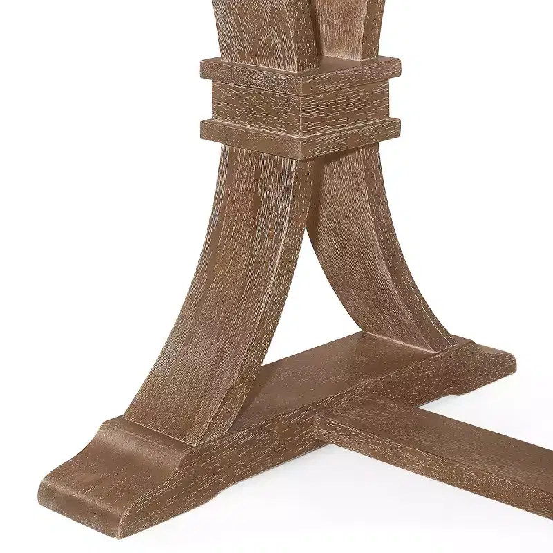 7pc Maria French Country Wood and Cane Expandable Dining Set Natural/Beige - Christopher Knight Home