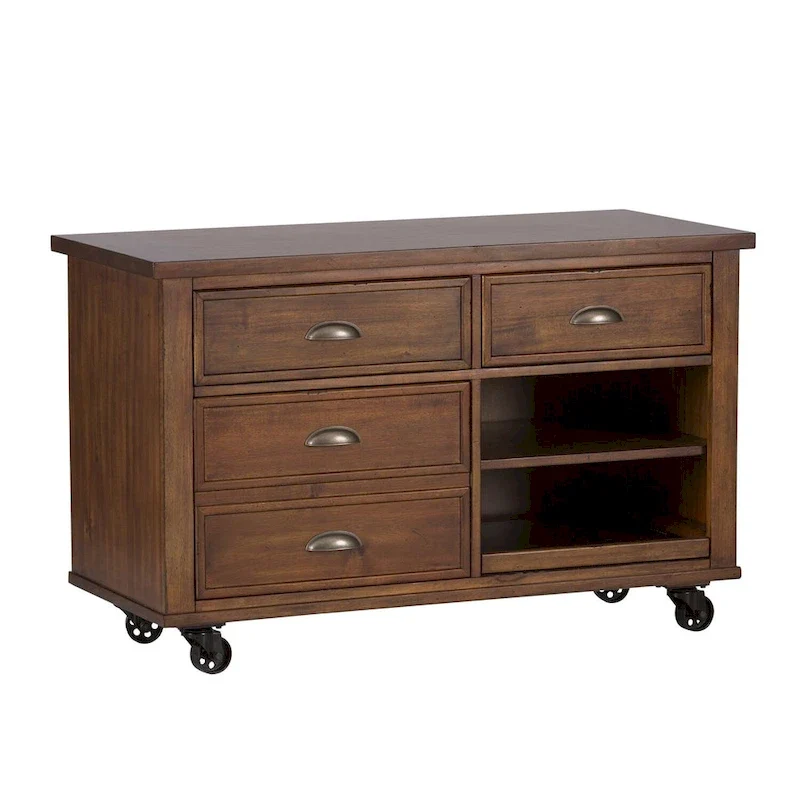 Cobblestone Brown Credenza