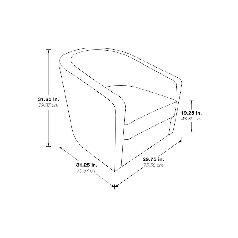Danica Swivel Chair