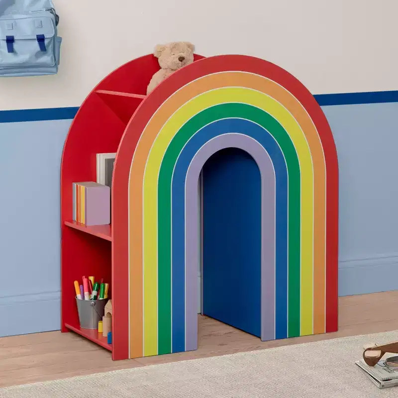 Delta Children Kids Fairytale Rainbow Bookcase