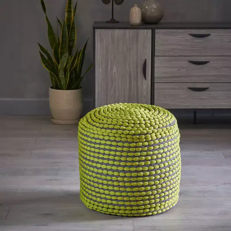Round Pouf Ottoman