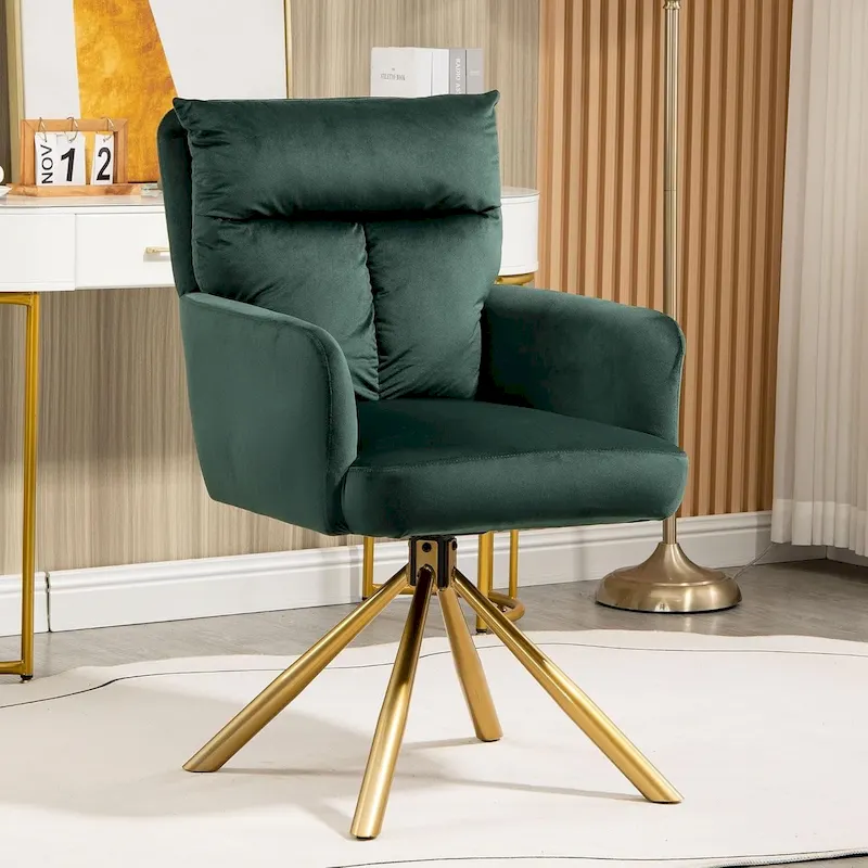 Howtai Swivel Living Room Chair for Home Kitchen Dining Room