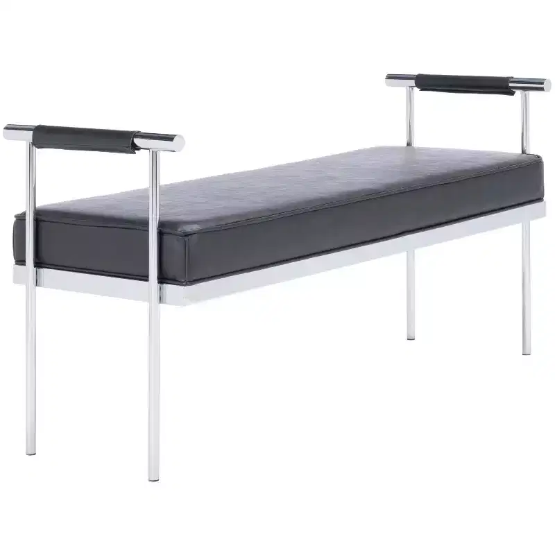 Pim Long Rectngle Bench With Arms - BCH6206 - Safavieh