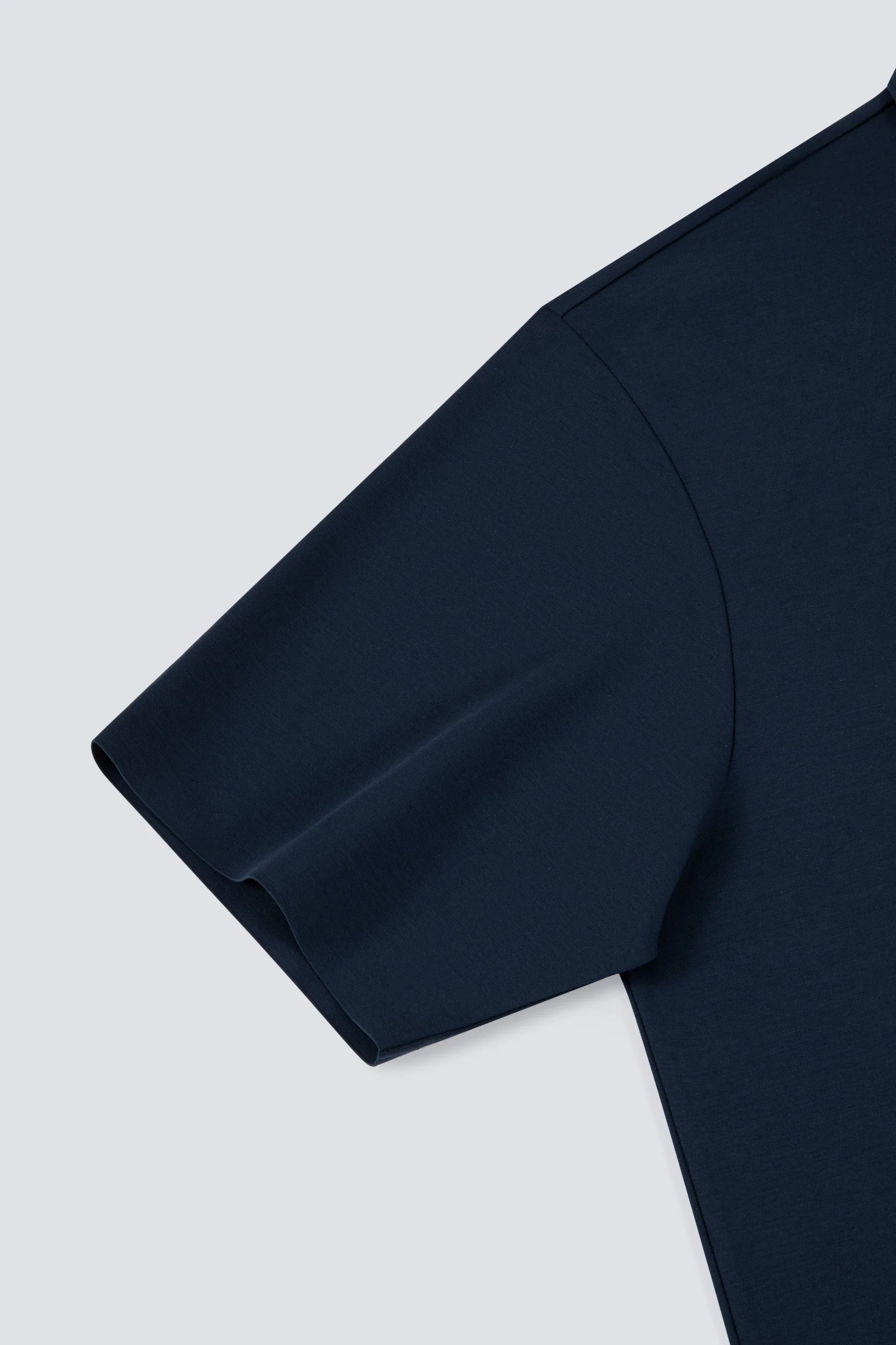 Seamless Stretch Polo – Navy