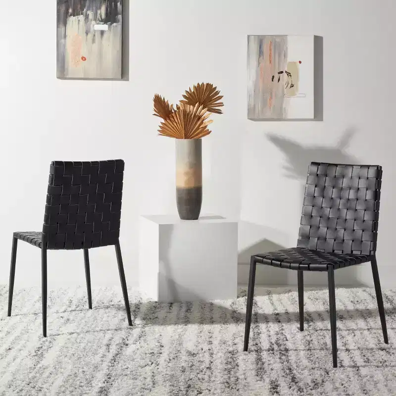 Rayne Woven Dining Chair (Set of 2) - DCH3006 - Safavieh