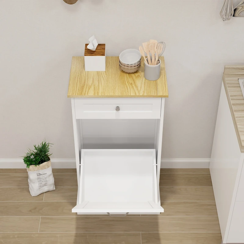 RR Kitchen Trash Cabinet