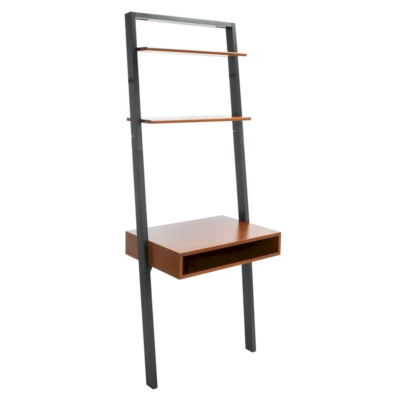 2-Shelf Leaning Desk