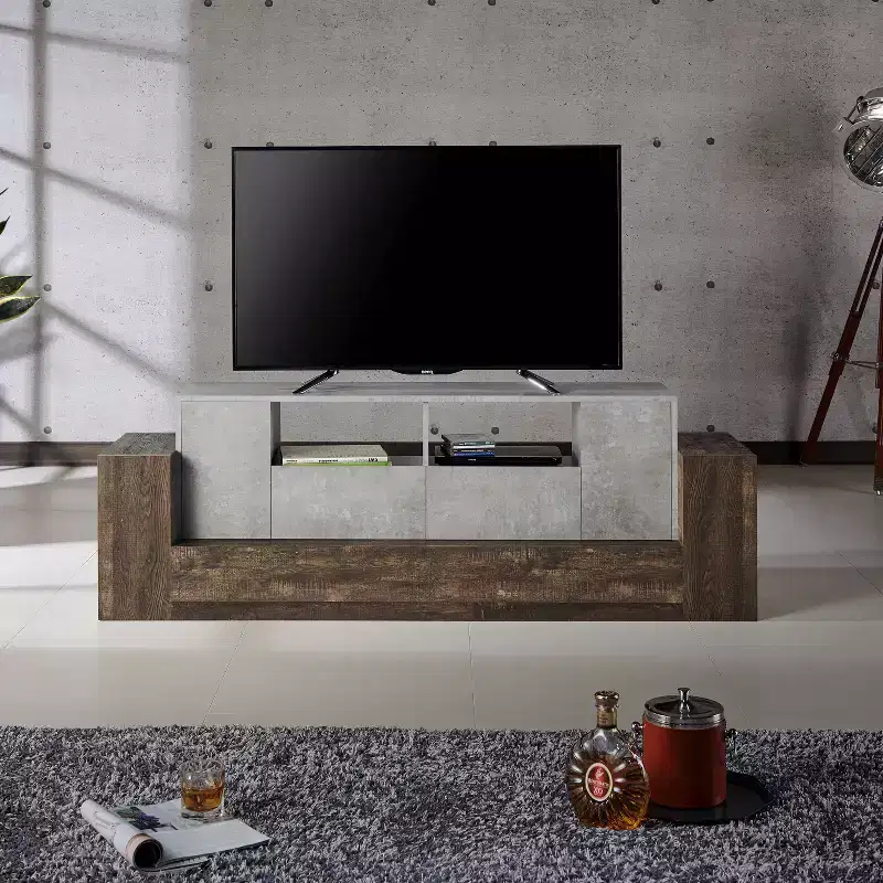 Industrial TV Stand for TVs up to 80