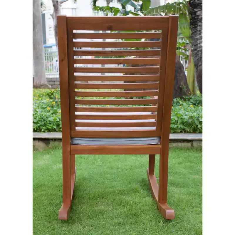 Nantucket Rocking Chair with Gray Cushion - Merry Products