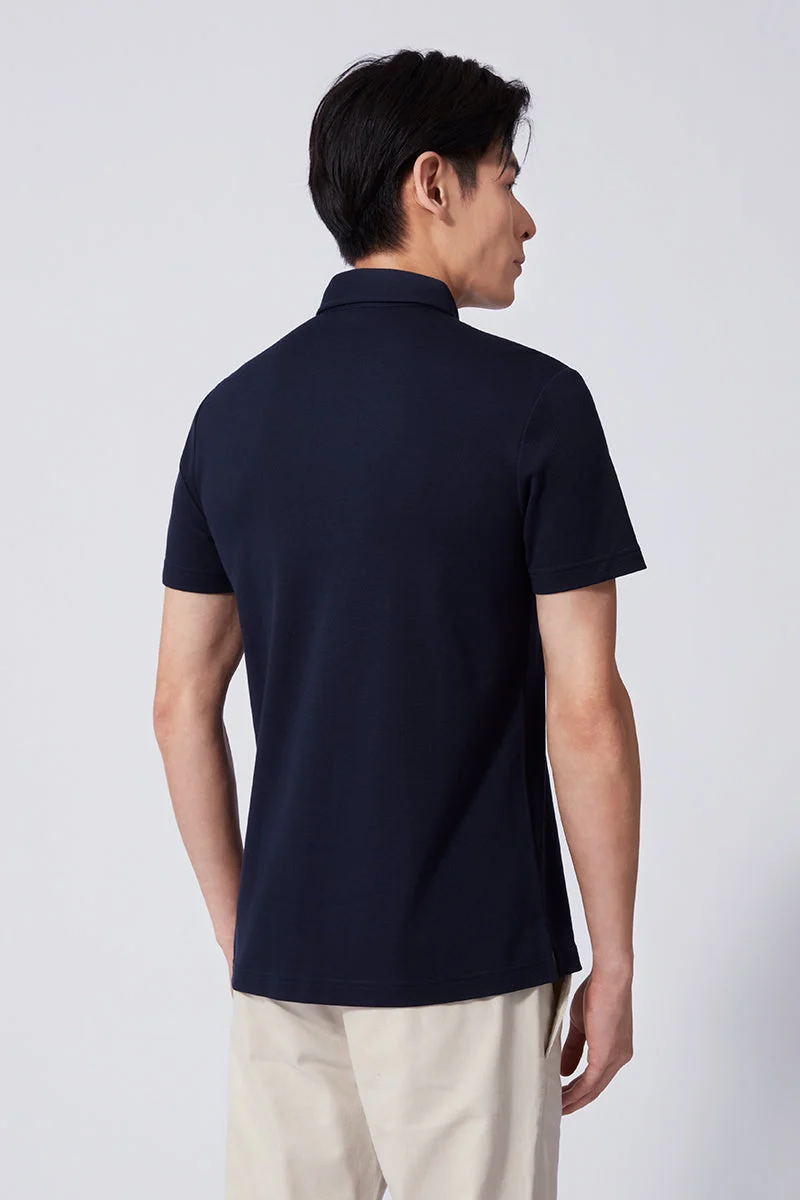 Piqué Polo – Navy