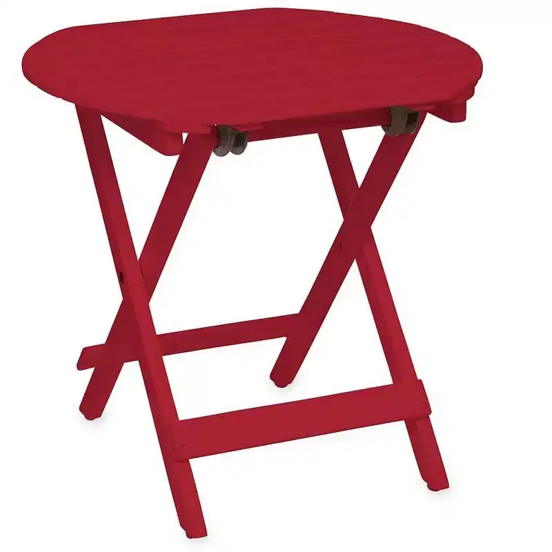 Plow & Hearth Wooden Adirondack Side Table
