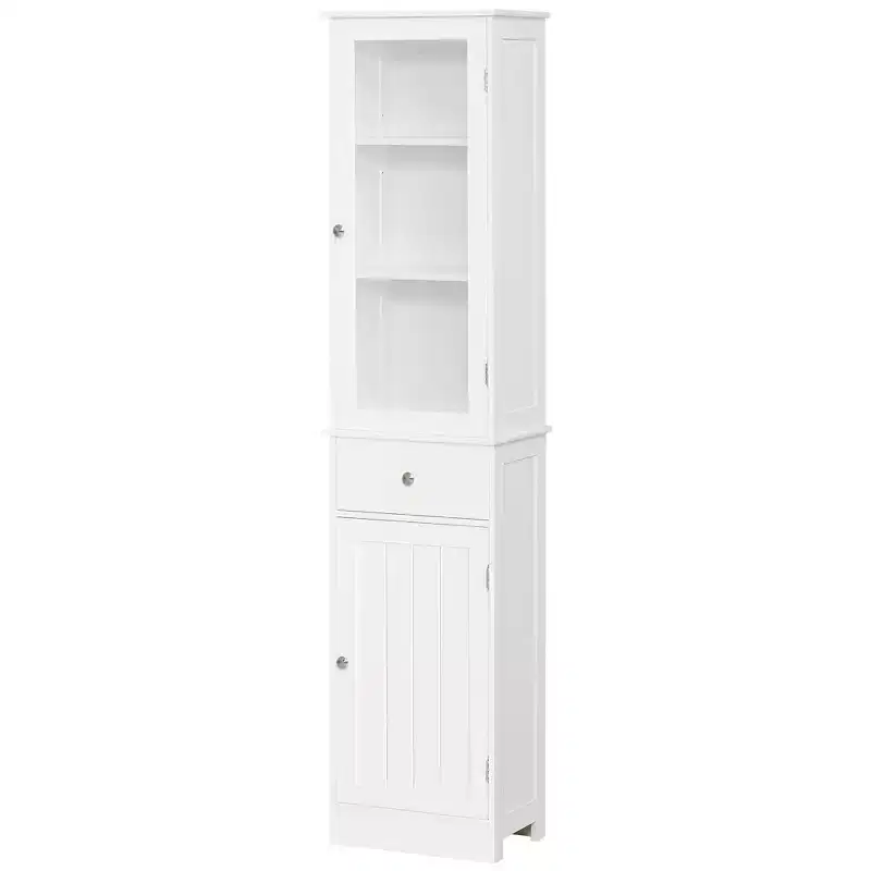 Tall Narrow Bathroom Storage Cabinet – 67.5
