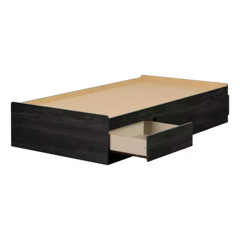 Urban Modern TV Stand with 2 Drawers for TVs up to 75