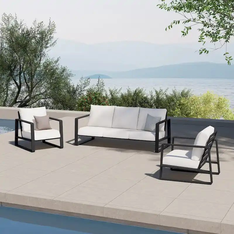 Melbourne 3-piece Chair Group