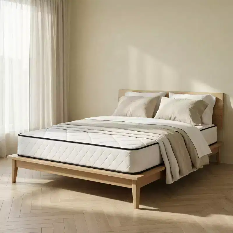 Atlas Mattress 6 Full Innerspring Mattress, Breathable Cover, Firm Firmness