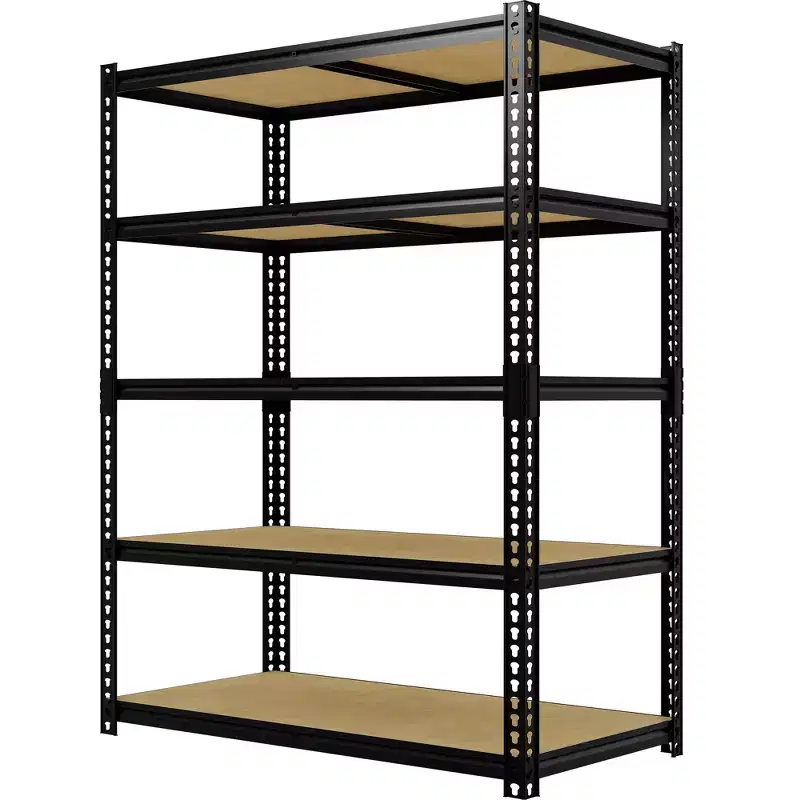 48 W 5-Tier Heavy Duty Garage Shelving Unit, 72H x 48W x 24D Adjustable Carbon Steel Storage Rack, 3000 lb Capacity