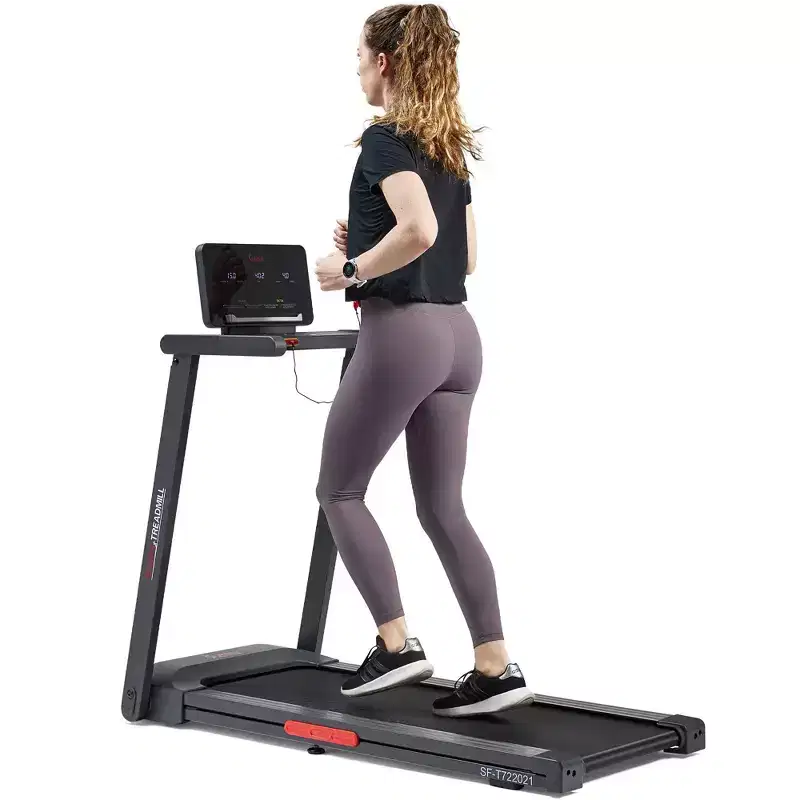 Sunny Health & Fitness Interactive Slim Electric Treadmill