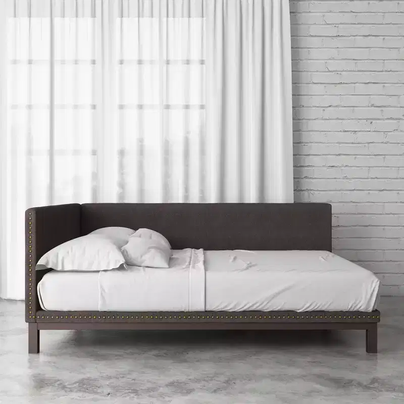 DHP Mid Century Upholstered Modern Daybed