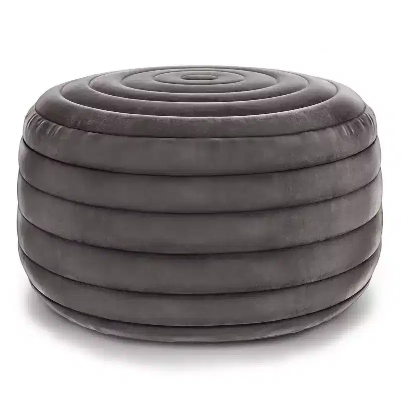 Anna Round Pouf - WyndenHall
