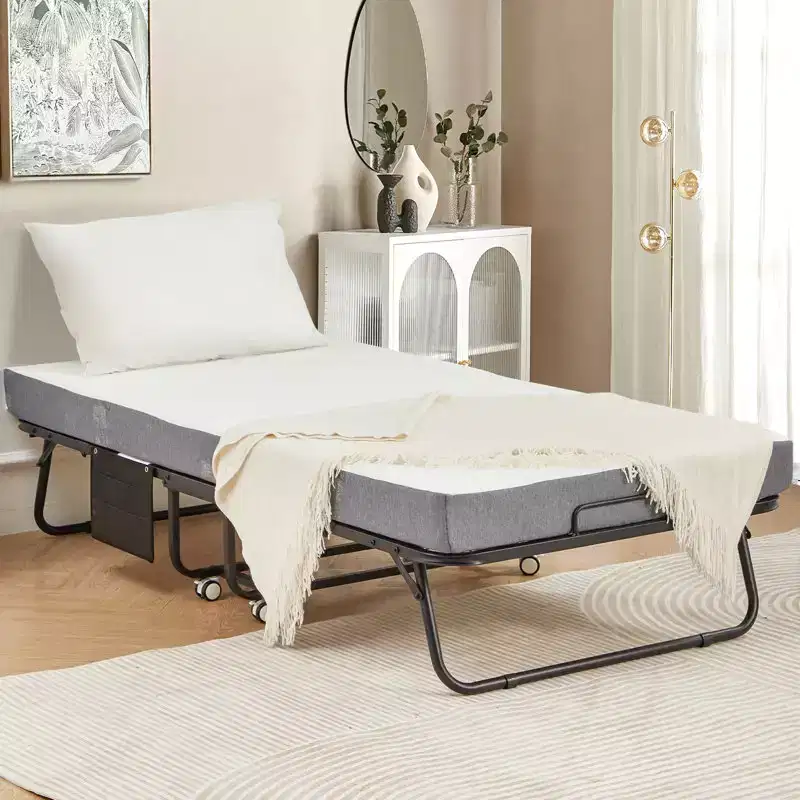 38'' Folding Bed with Mattress Included, Daybed