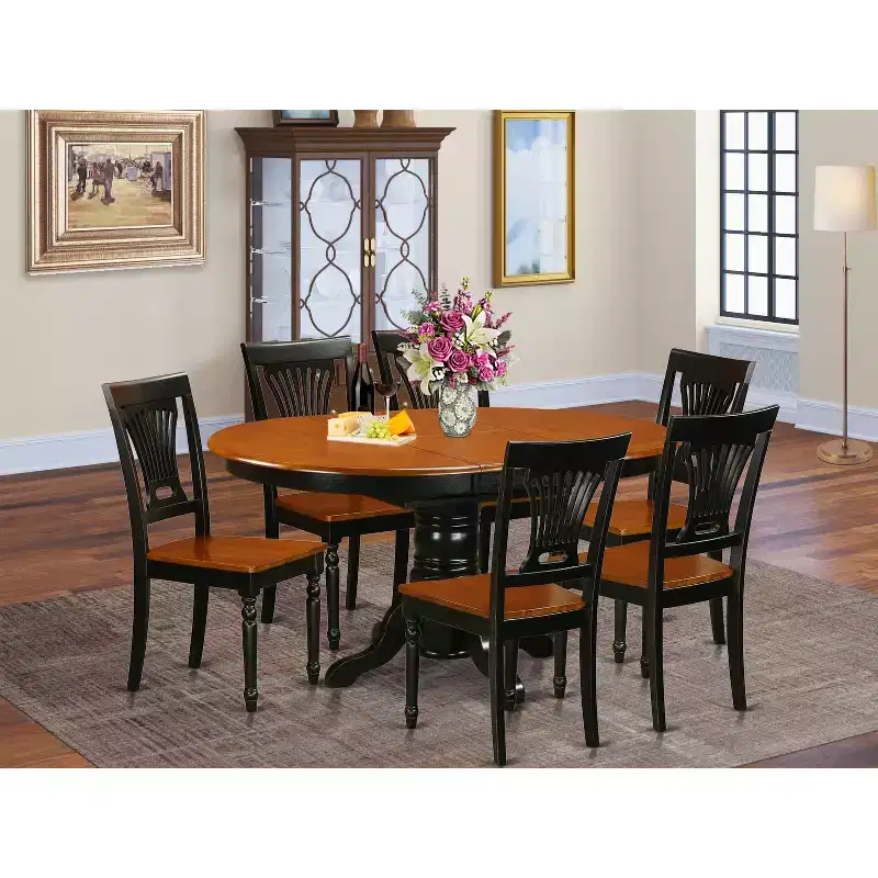HomeStock Belmont Dining Set - Avon Table With Chairs