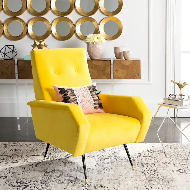 Mid-Century Modern Retro Club Chair - 28Wx35Dx37H