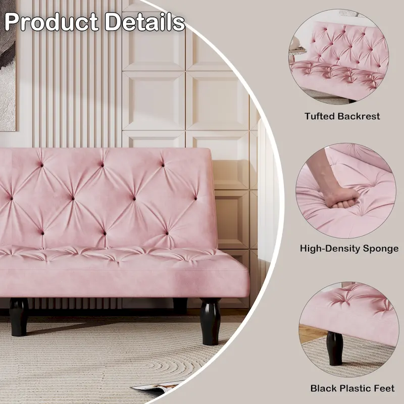 Velvet Sofa Bed