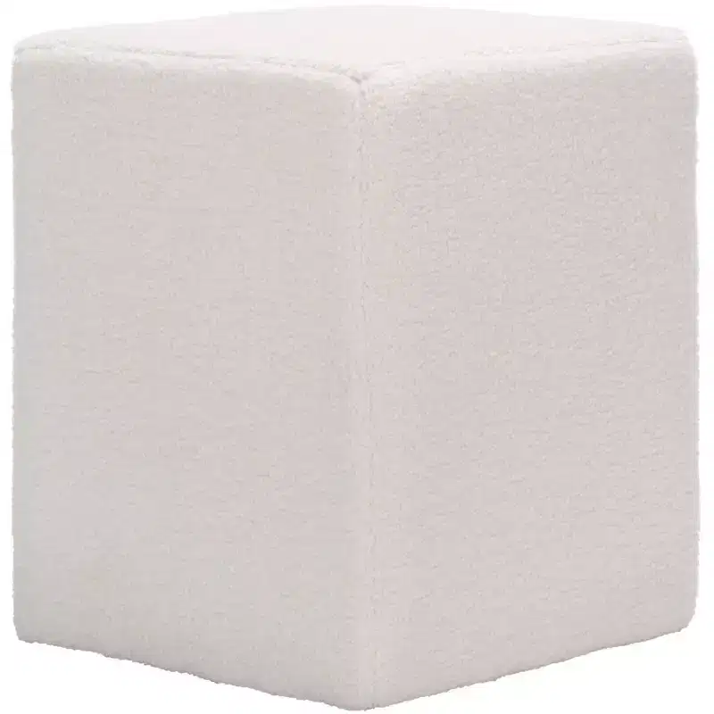Cierra Diamond-Shaped Ottoman - OTT7503 - Ivory - Safavieh