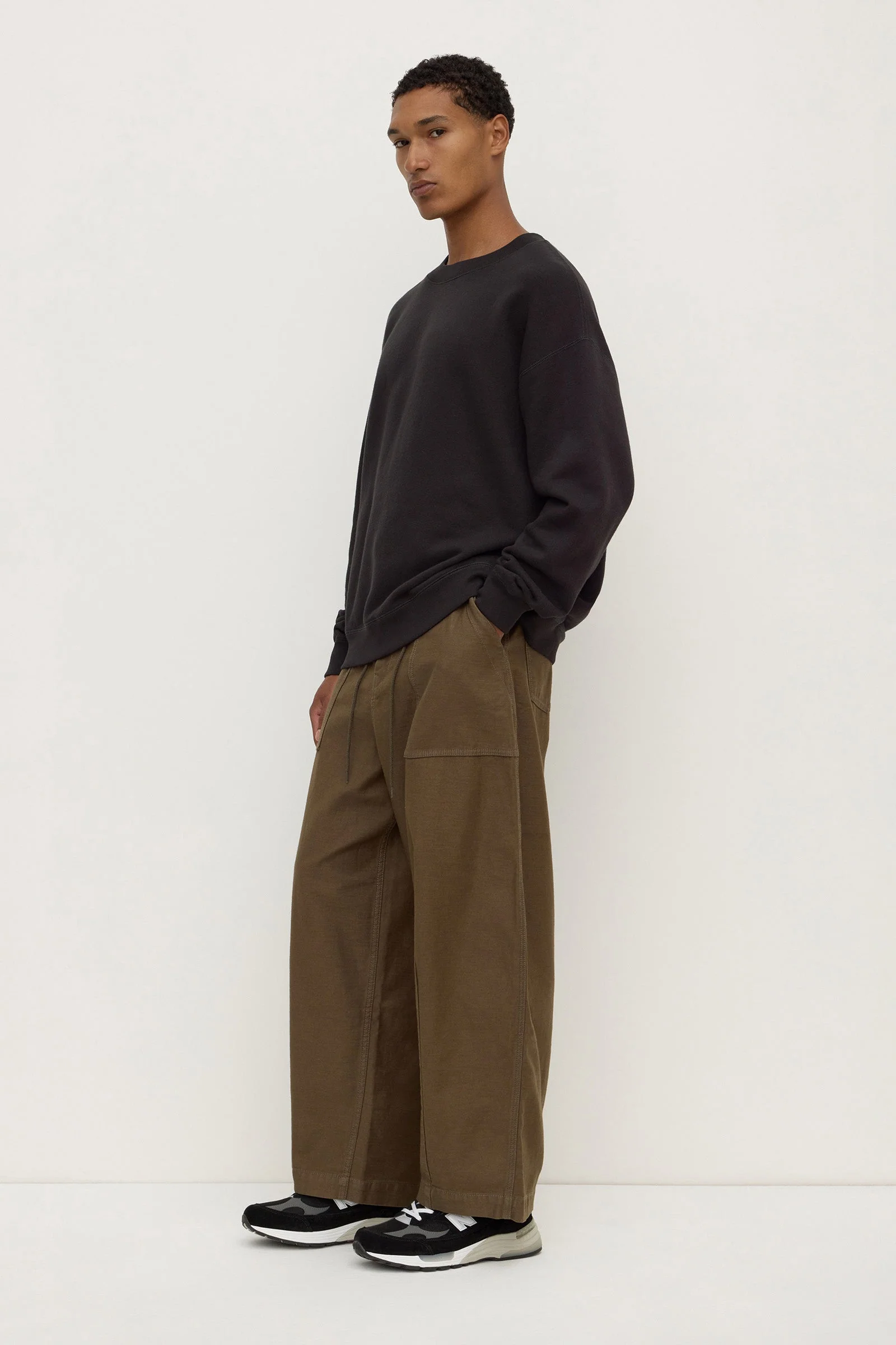 Fleece Crew Sweatshirt