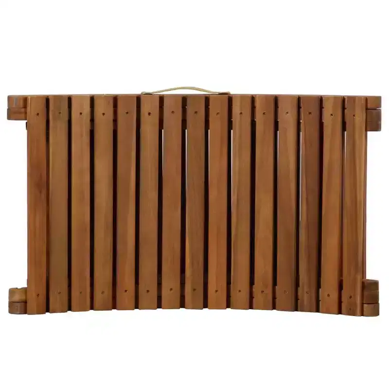 vidaXL Sun lounger21.65 x 72.44 x 25.20 in Solid Acacia Wood