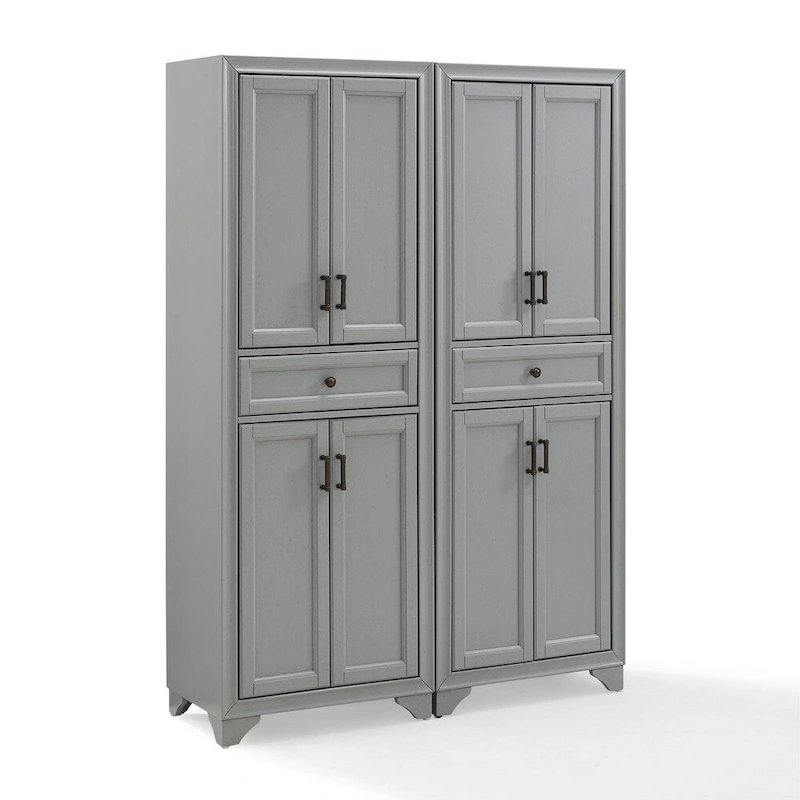 Crosley Tara 2Pc Pantry Set - 47.5W x 15D x 67.75H