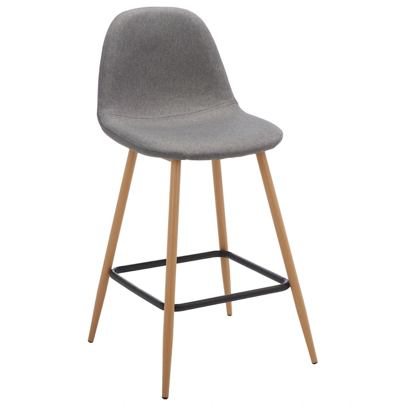 SAFAVIEH Almedia Modern 23-inch Counter Stool - 19.3 W x 16.5 L x 23 H - 19Wx17Dx35H