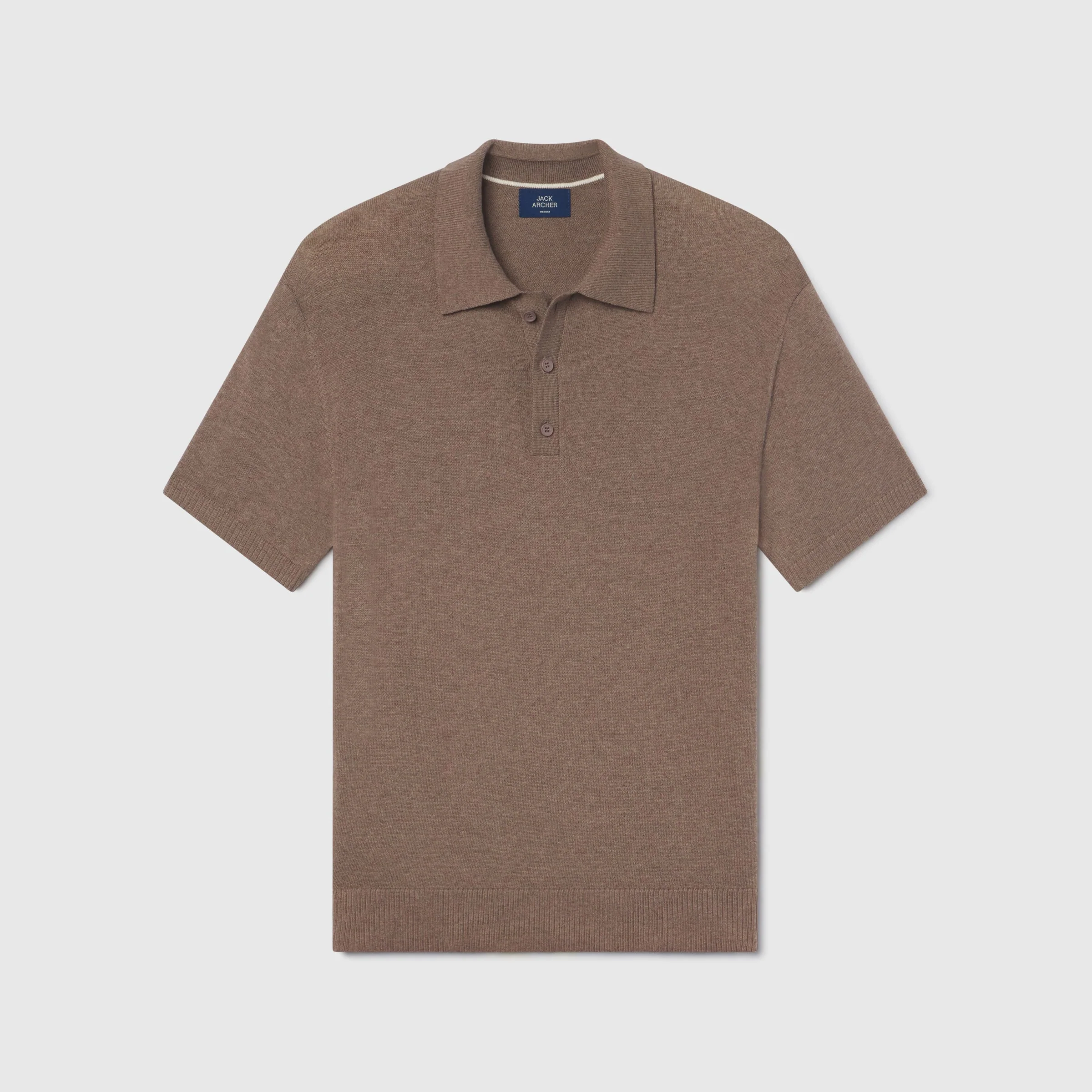 Polo shirt - Mocha Heather Grey