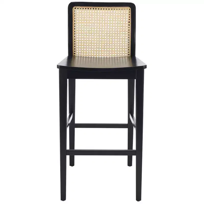 Benicio Rattan Bar Stool (Set Of 2) - BST1507 - Safavieh