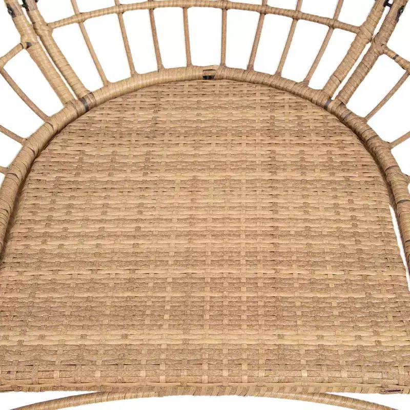 UPTIOT Egg Patio Chair with Cushions