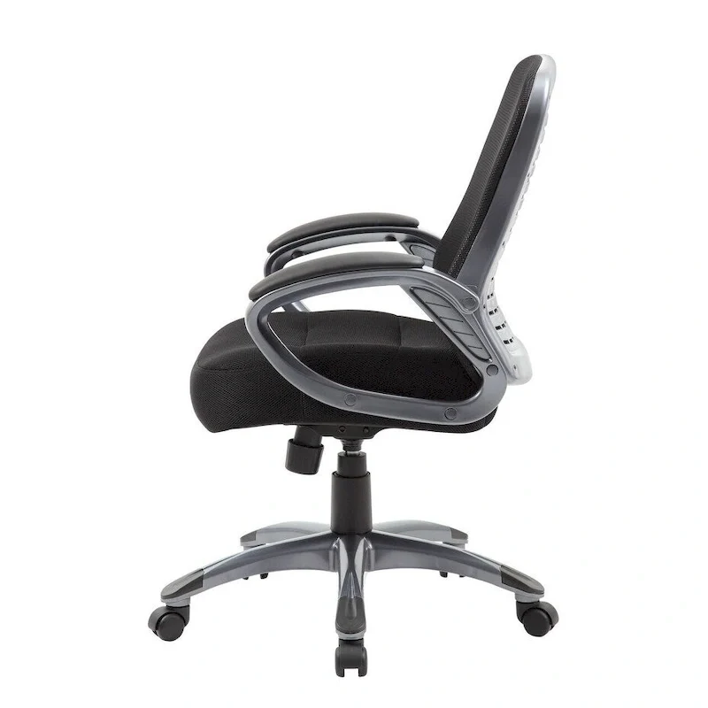 Boss Ribbed High Back Mesh Chair