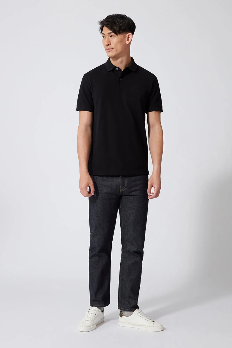 Pique Polo | Black
