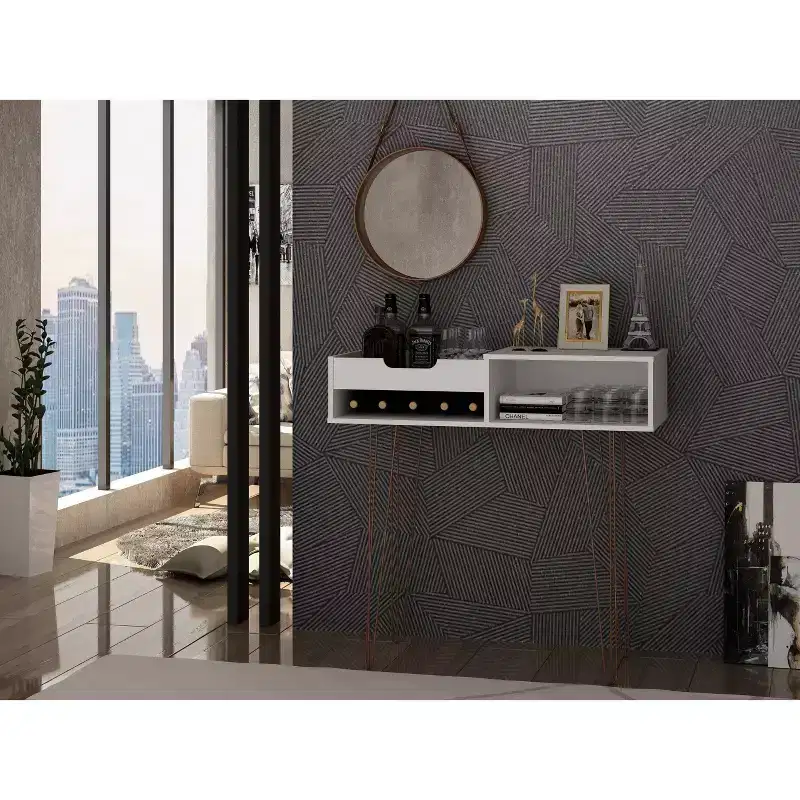 39.37" Rockefeller Entryway Console White - Manhattan Comfort