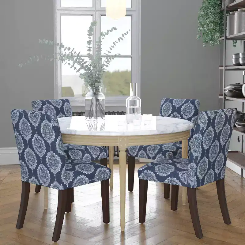 Skyline Furniture Hendrix Dining Chair in Damask
