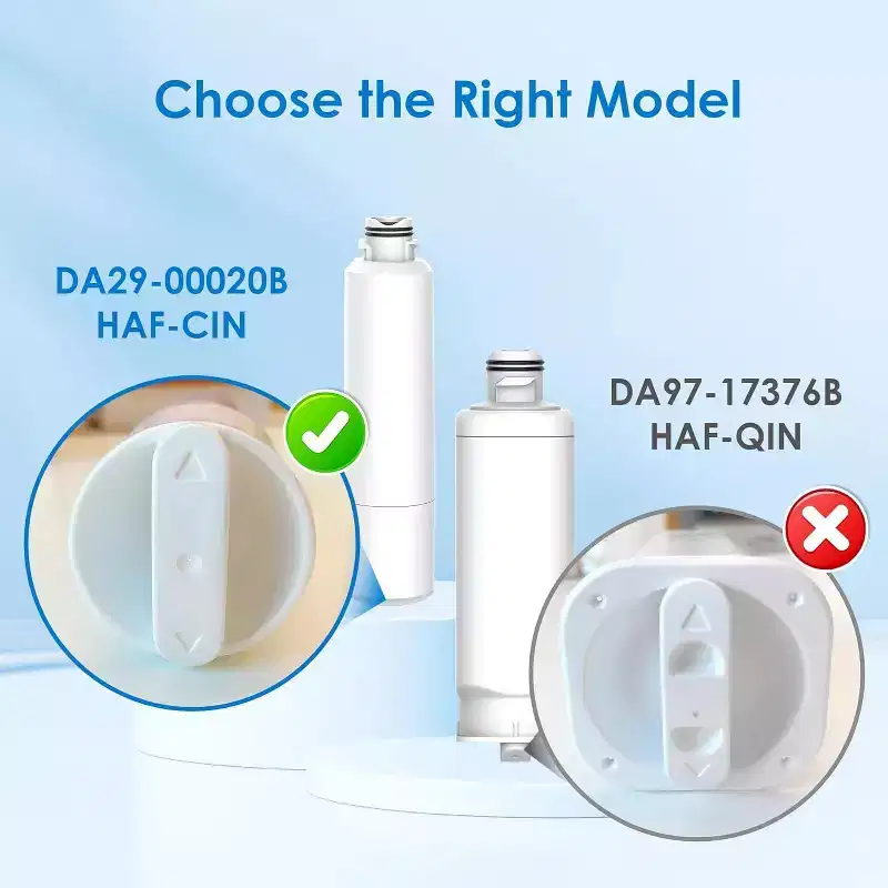 Waterdrop DA29-00020B Replacement for Samsung Water Filter HAF-CIN/EXP, DA29-00020B, HAF-CIN, DA29-00020B-1,NSF 42 and 372 certified, 3 Filters