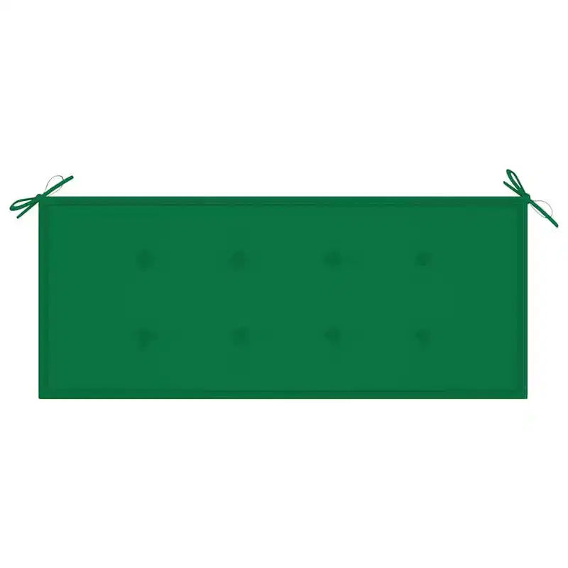 vidaXL Bench Grey Solid eucalyptus wood Medium Ergonomic Garden Bench