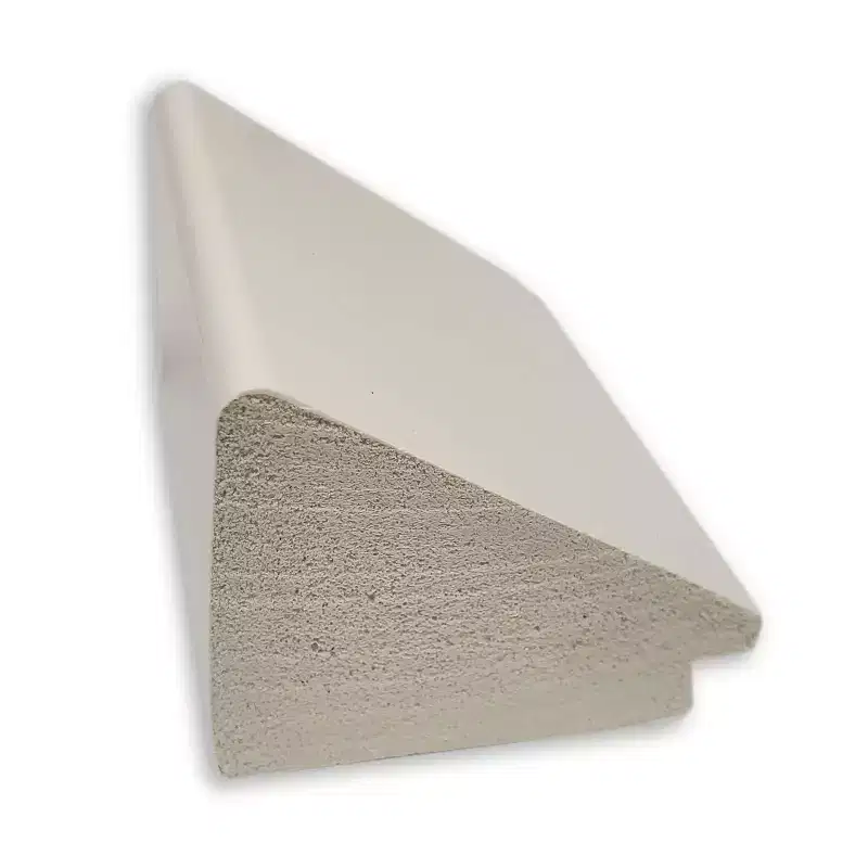 30" x 30" Non-Beveled Wedge White Bathroom Wall Mirror - Amanti Art: Modern Square Vanity, Includes Mounting Hardware
