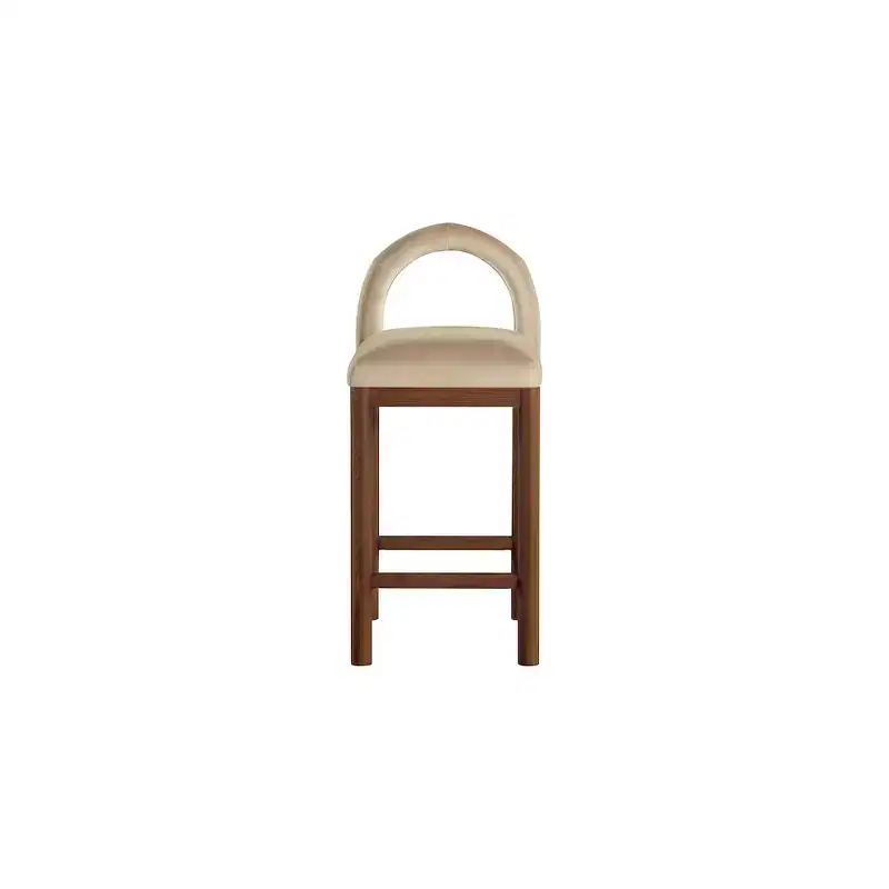 Velvet Counter Stool