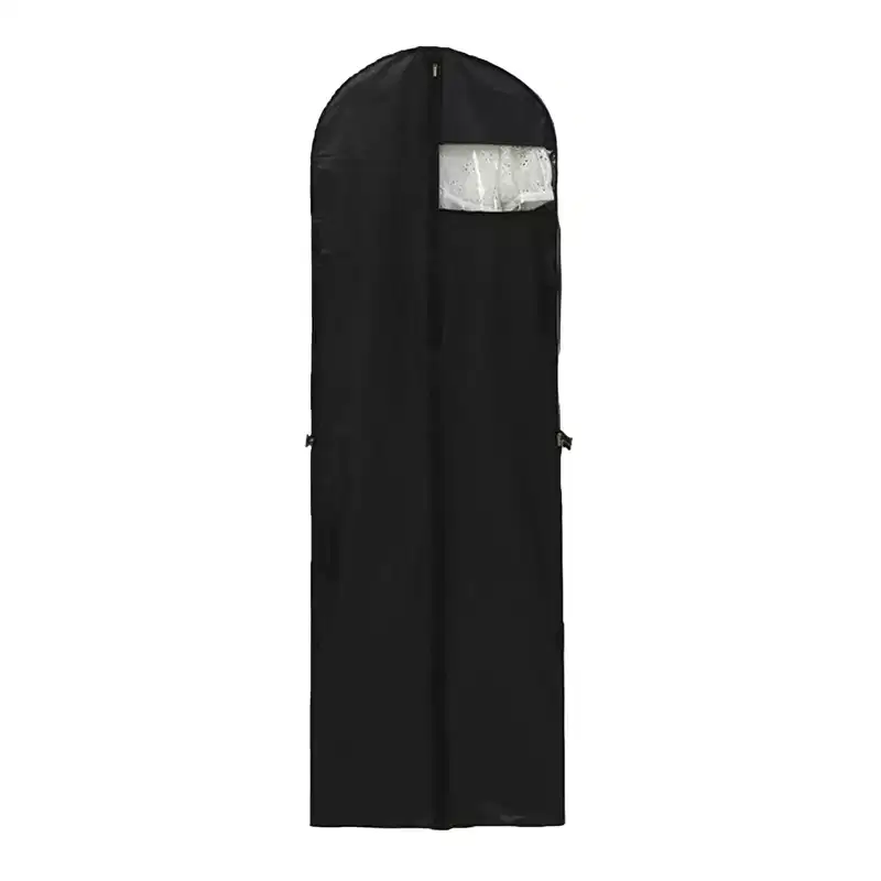 PEVA Garment Bags with Handle, Dust & Moisture Protection, 23.6