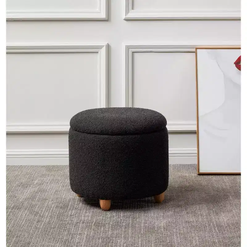 Mariabella Storage Ottoman - SFV4793 - Safavieh Couture