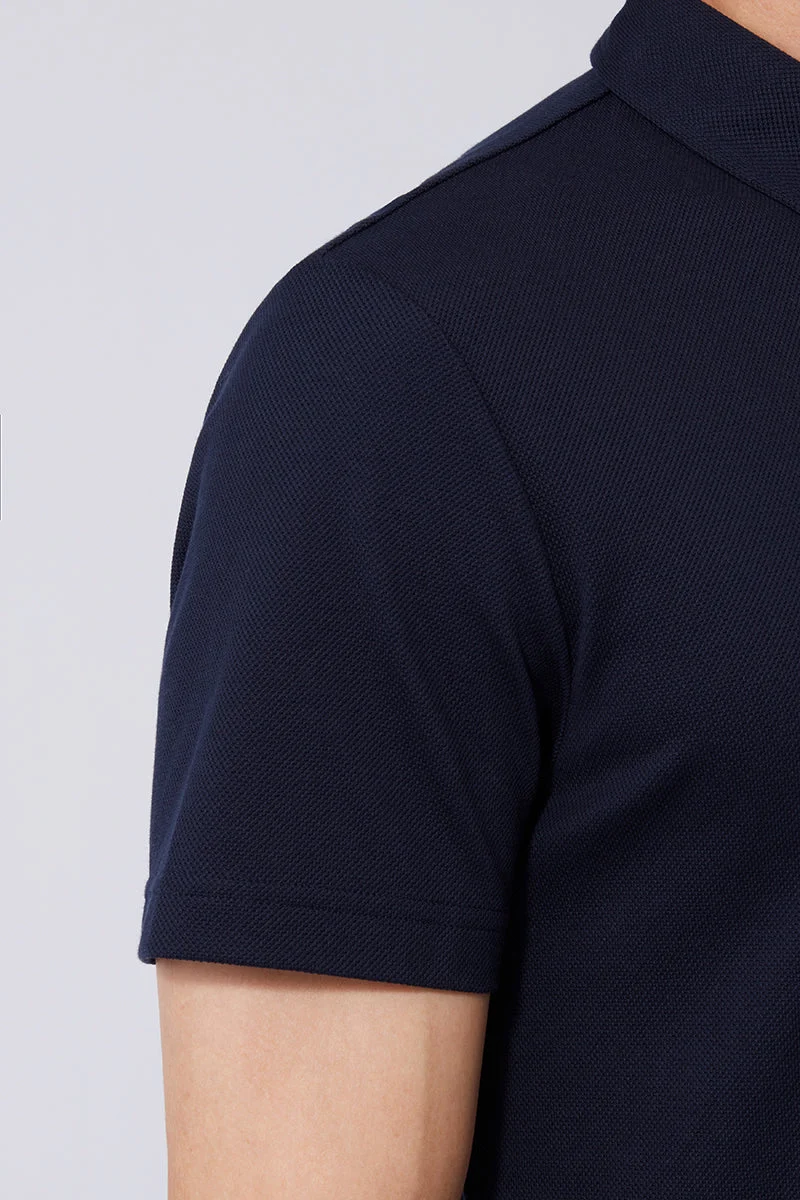 Piqué Polo – Navy