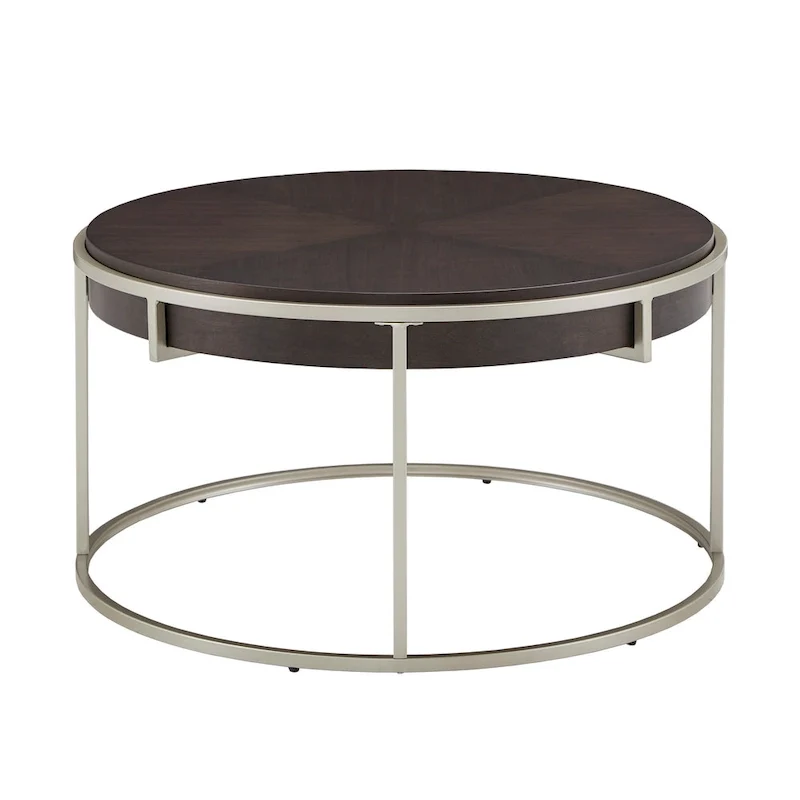 Cooke Round Table with Metal Base from iNSPIRE Q Modern