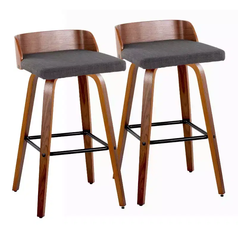Set of 2 30 Maya Swivel Barstools