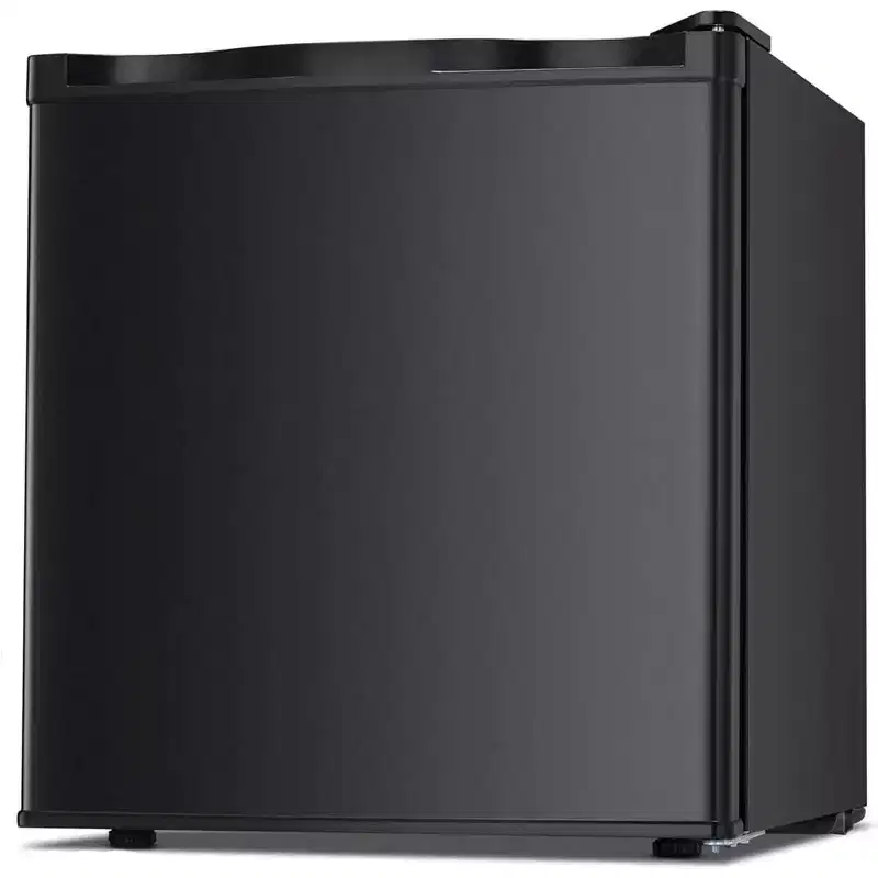 ZAFRO upright Deep Freezer (1.1/2.1/3.0 Cu.Ft) with Adjustable Thermostat & Removable Shelves , Optional Reversible Door & Stainless Steel